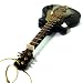 Brown Hollow Body Electric Guitar - Rock Band Ornament
