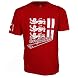 ECB England Cricket Official Licensed Cross Of Saint George T-Shirt