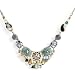 NEW Ayala Bar Hip Fabrics Necklace in Soft Blue and Sand #9128 ANK ONK