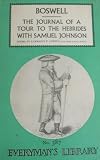 The Journal of a Tour to the Hebrides With Samuel Johnson, Ll.D (0460003879) by Boswell, James