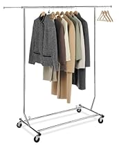 Hot Sale Collapsible/Folding Rolling Clothing/ Garment Rack Salesman's Rack