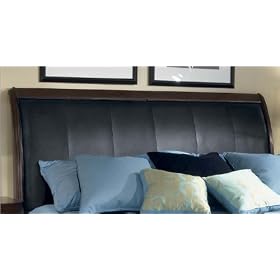 Broyhill Affinity Island Sleigh Headboard in Caf?
