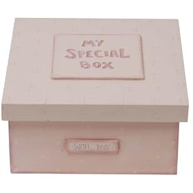 East of India Baby Girls Memory Keepsake Box