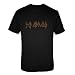 C.I.D. Mens Def Leppard - Def Classic Logo - Black - Medium