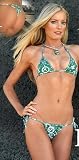 Peace & love Bikini (Adj Top/Tie Thong Bikini) Bikini