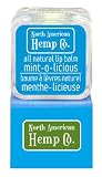 North American Hemp Co. All Natural Lip Balm, Mint-O-Licious, .17 Ounce Boxes (Pack of 3)