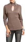 2b Keyhole Turtleneck Sweater