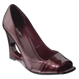 Women's Mossimo® Verdi Wedges - Wine Patent