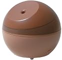 Apice アピックス 超音波式アロマ加湿器（木造2～3畳/プレハブ洋室4～6畳） ＜LEDライト付＞ ブラウン AHD-060-BR