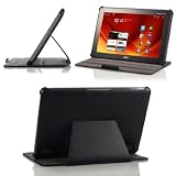 MoKo(TM) Slim-Fit Folio Stand Case for Acer Iconia Tab A200 Android Tablet, Black