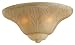 Monte Carlo MC171 Leaf Bowl Light Kit, Tea Stain Mission glass, Includes Three 60 Inc...