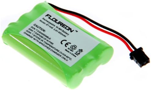 Floureon 2-Pack Premium High Capacity 900mAh Equivalent for Uniden DCT-648-2 DCT-6482 DCT-746M DCT-746 DCT-746-2 DCT-7462 DCT-748 DCT-748-2 DCT-7482 DCT-6465 TRU-5885-2 TRU-58852 TRU-8065 Cordless Phones and Many More