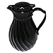 Hormel HOR402264B Insulated Plastic Carafe Swirl, 64 oz, Black