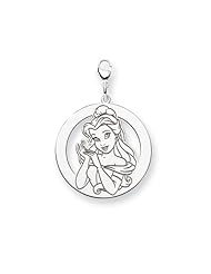 Disney Belle Round Lobster Clasp Charm