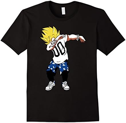 Men's Goku Dab Shirt Small Black