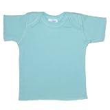 Rabbit Skins Infant 5.3 oz. Lap Shoulder T-Shirt. R3400 - NEWBORN - Light Blue