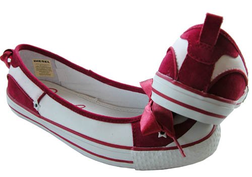 Diesel Sport Women's The King Ankle Wrap Flat