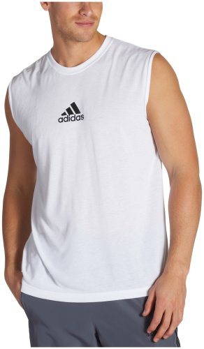 adidas Men's Sleeveless Clima Logo Tee