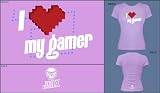 I Love my Gamer Womens Tee