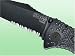 SOG Specialty Knives TF-1 SOG Trident, Black TiNi