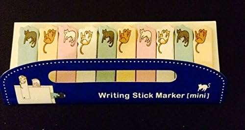 Cute Kitty Cat Kitten Sticker Post-it Bookmark Marker Memo Index Tab Sticky Note 200 Pages