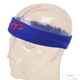 Embroidered Head and Wrist Band Set-Royal