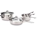 Batterie de cuisine 7 pi�ces Inox Tous feux dont induction