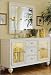 Kitchen & Housewares : American Drew Camden Buffet/Credenza and Landscape Mirror 920-020/920-830