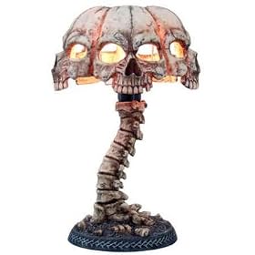 Atrocity Skull Lamp Light Nemesis Now Gothic Decor Gift