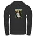 Mona's American Eskimo Dog Hoodie (dark)