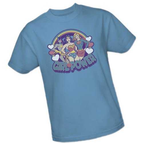 Girl Power T-Shirt - Batgirl-Supergirl-WonderWoman
