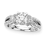14K White Gold 1 1/4 ct. Diamond Engagement Ring