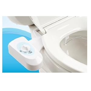 Pure Clean Fresh Water Spray Non-Electric Mechanical Bidet Toilet Seat Attachment