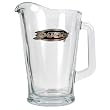 Anaheim Ducks NHL 60oz Glass Pitcher - Primary Logo by Great American Products