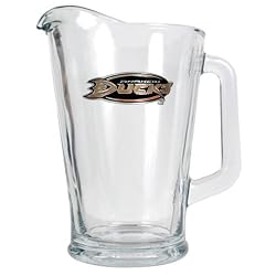 Anaheim Ducks NHL 60oz Glass Pitcher - Primary Logo by Great American Products