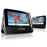 Philips PD7012 7 Widescreen Portable DVD Player with Dual Screens
