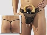 String Homme Taureau Sonore - Lingerie Homme - Taille Unique