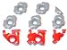 Train with Smoke Red Eyelets 1/8