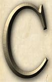 Review Cool Bath Hardware  / Monogrammed Textured Tile: C Free Shipping!