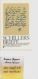 Produkt-Bild: Schillers Briefe. ( Ullstein Werkausgaben).