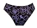 Body I.D. Periwinkle and Black Floral Swim Bottom