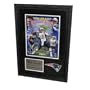 Signed Tom Brady New England Patriots 11x14 Framed Champion Collage.