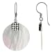 Round Shape Dangle Earrings 13/16" (22 mm)