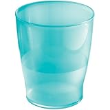 InterDesign Franklin Wastebasket Trash Can, Aruba