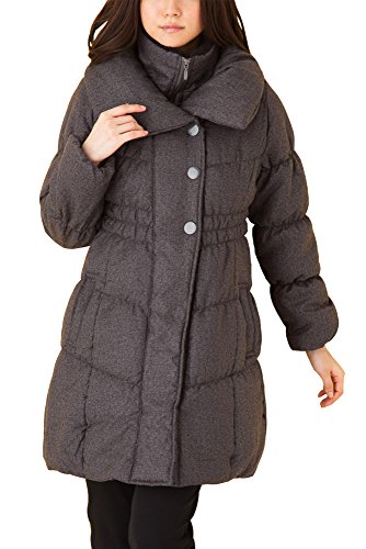 (Goldjapan)ゴールドジャパン 大きいサイズ レディース 中綿コート ダウンコート ダウンジャケット Aラインコート ジャンパー ジャケット ロング ロング丈 可愛い ゆったり Aライン 体型カバー フォーマル パーティー ドレス デート 結婚式 二次会 入学式 入園式 カジュアル エレガント きれいめ ワンピ エレガン 秋 冬 maru-142855