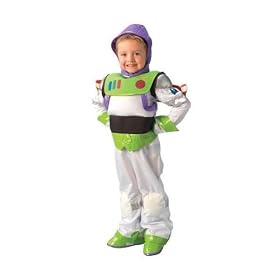 RUBIE'S Panoplie Platinium Buzz l'Eclair - Taille S : 3/4 ans