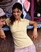 Hyp laguna ladies sheer cotton jersey snap pocket polo(HY101)