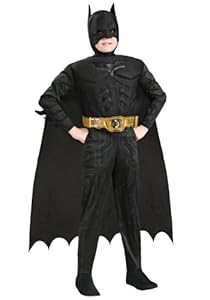 Batman Dark Knight Deluxe Muscle Chest Batman Child Costume