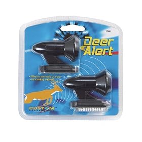 DEER ALERTS AUTO WISTLE BLACK OR CHROME by Custom Accessories