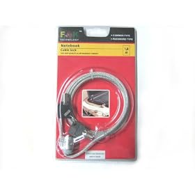 CablesToBuy™ 6 Ft (1.8 M) Laptop Notebook Security Cable Lock With 2 Keys